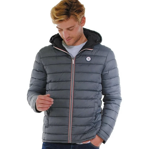 French Denim Doudoune r?versible ? capuche noire Manteaux 3 French Denim Doudoune r?versible ? capuche noire Manteaux