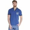 French Denim Polo manches courtes Slub T-shirts & Polos -French Denim Soldes 21553641 500 A