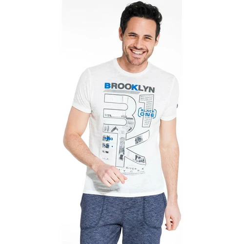 French Denim T-Shirt manches courtes Brooklyn T-shirts & Polos 3 French Denim T-Shirt manches courtes Brooklyn T-shirts & Polos