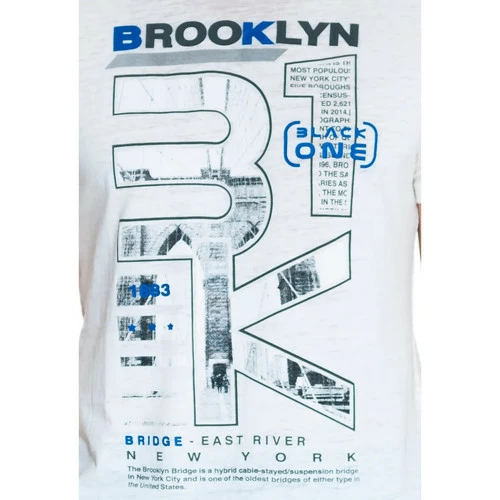 French Denim T-Shirt manches courtes Brooklyn T-shirts & Polos 4 French Denim T-Shirt manches courtes Brooklyn T-shirts & Polos – Image 2