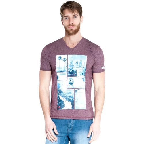 French Denim T-Shirt manches courtes Los Angeles T-shirts & Polos 3 French Denim T-Shirt manches courtes Los Angeles T-shirts & Polos