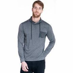 French Denim T-Shirt col V ? capuche T-shirts & Polos