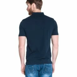 French Denim Polo Bicolore manches courtes imprim? T-shirts & Polos -French Denim Soldes 21553667 500 C
