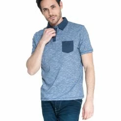 French Denim Polo bicolore manches raglan T-shirts & Polos