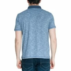 French Denim Polo bicolore manches raglan T-shirts & Polos -French Denim Soldes 21553674 500 C