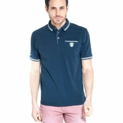 French Denim Polo manches courtes stretch T-shirts & Polos