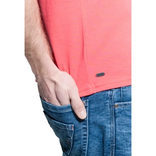 French Denim Polo manches courtes col officier Corail T-shirts & Polos 4 French Denim Polo manches courtes col officier Corail T-shirts & Polos – Image 2