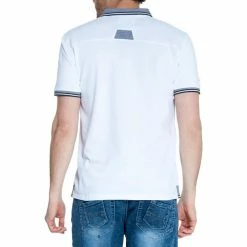 French Denim Polo manches courtes piqu? stretch T-shirts & Polos -French Denim Soldes 21553688 500 C