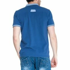 French Denim Polo manches courtes piqu? stretch T-shirts & Polos 7 French Denim Polo manches courtes piqu? stretch T-shirts & Polos -French Denim Soldes 21553689 500 C
