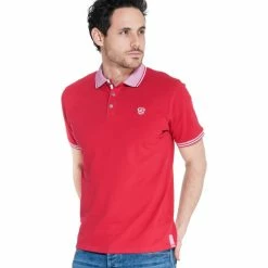 French Denim Polo manches courtes piqu? stretch T-shirts & Polos