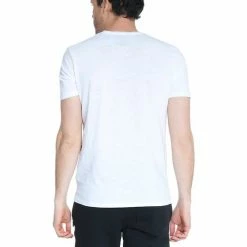 French Denim T-Shirt manches courtes basique Col V T-shirts & Polos -French Denim Soldes 21553695 500 B