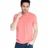French Denim T-Shirt manches courtes basique Col V T-shirts & Polos -French Denim Soldes 21553697 500 A