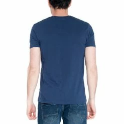 French Denim T-Shirt manches courtes basique Col V T-shirts & Polos -French Denim Soldes 21553698 500 B