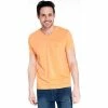 French Denim T-Shirt manches courtes basique Col V T-shirts & Polos -French Denim Soldes 21553699 500 A