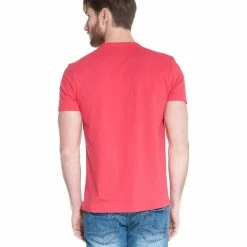French Denim T-Shirt manches courtes col V rouge T-shirts & Polos 7 French Denim T-Shirt manches courtes col V rouge T-shirts & Polos -French Denim Soldes 21553705 500 C