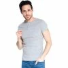 French Denim T-Shirt col tunisien manches courtes T-shirts & Polos -French Denim Soldes 21553707 500 A