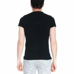 French Denim T-Shirt col tunisien manches courtes T-shirts & Polos -French Denim Soldes 21553709 500 B