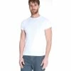 French Denim T-Shirt manches courtes basique Rib T-shirts & Polos 2 French Denim T-Shirt manches courtes basique Rib T-shirts & Polos -French Denim Soldes 21553710 500 A