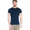 French Denim T-Shirt manches courtes basique Rib T-shirts & Polos -French Denim Soldes 21553712 500 A