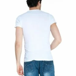 French Denim T-Shirt basique Rib T-shirts & Polos -French Denim Soldes 21553714 500 B