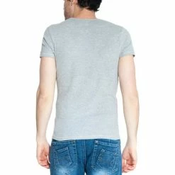 French Denim T-Shirt basique Rib T-shirts & Polos 5 French Denim T-Shirt basique Rib T-shirts & Polos -French Denim Soldes 21553715 500 B