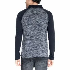 French Denim Polo manches longues Bicolore T-shirts & Polos -French Denim Soldes 21553732 500 B