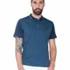 French Denim Polo manches courtes piqu? chin? T-shirts & Polos -French Denim Soldes 21553740 500 A