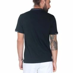 French Denim Polo manches courtes piqu? chin? T-shirts & Polos -French Denim Soldes 21553741 500 C