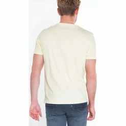 French Denim T-shirt Jaune imprim? Summer Dreams T-shirts & Polos -French Denim Soldes 21553758 500 C