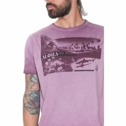 French Denim T-Shirt imprim? surf T-shirts & Polos -French Denim Soldes 21553774 500 B