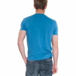 French Denim T-Shirt Vintage racer bleu T-shirts & Polos 7 French Denim T-Shirt Vintage racer bleu T-shirts & Polos -French Denim Soldes 21553777 500 C