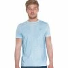 French Denim T-shirt bleu effet d?lav? T-shirts & Polos -French Denim Soldes 21553782 500 A