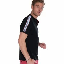 French Denim Polo piqu? sport T-shirts & Polos -French Denim Soldes 21553813 500 C