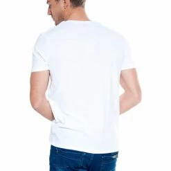 French Denim T-Shirt manches courtes drapeau T-shirts & Polos -French Denim Soldes 21553820 500 C