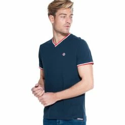 French Denim T-Shirt manches courtes France T-shirts & Polos -French Denim Soldes 21553825 500 C