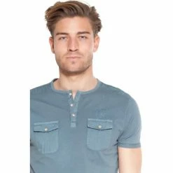 French Denim T-Shirt manches courtes bi-mati?re T-shirts & Polos 6 French Denim T-Shirt manches courtes bi-mati?re T-shirts & Polos -French Denim Soldes 21553834 500 B