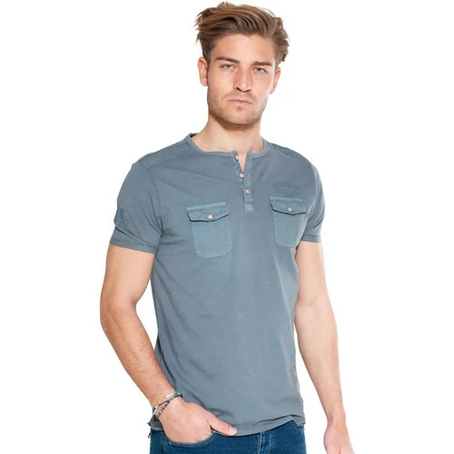 French Denim T-Shirt manches courtes bi-mati?re T-shirts & Polos 5 French Denim T-Shirt manches courtes bi-mati?re T-shirts & Polos – Image 3