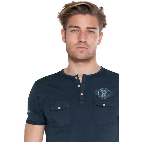 French Denim T-Shirt manches courtes bi-mati?re T-shirts & Polos 4 French Denim T-Shirt manches courtes bi-mati?re T-shirts & Polos – Image 2