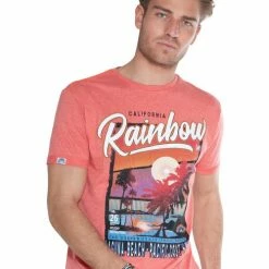 French Denim T-Shirt manches courtes Rainbow T-shirts & Polos -French Denim Soldes 21553837 500 B