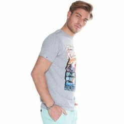 French Denim T-Shirt manches courtes Rainbow T-shirts & Polos -French Denim Soldes 21553838 500 C