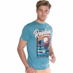 French Denim T-Shirt manches courtes Rainbow T-shirts & Polos -French Denim Soldes 21553839 500 C