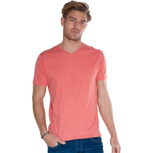 French Denim T-Shirt V basique poche T-shirts & Polos 3 French Denim T-Shirt V basique poche T-shirts & Polos