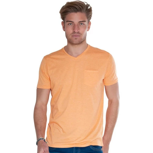 French Denim T-Shirt V basique poche T-shirts & Polos 3 French Denim T-Shirt V basique poche T-shirts & Polos