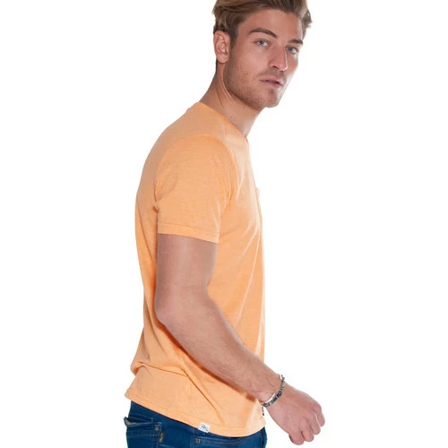 French Denim T-Shirt V basique poche T-shirts & Polos 4 French Denim T-Shirt V basique poche T-shirts & Polos – Image 2