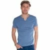 French Denim T-Shirt Col Y boutonn? T-shirts & Polos -French Denim Soldes 21553861 500 A