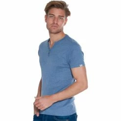 French Denim T-Shirt Col Y boutonn? T-shirts & Polos 6 French Denim T-Shirt Col Y boutonn? T-shirts & Polos -French Denim Soldes 21553861 500 B