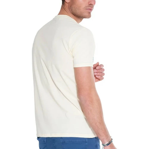 French Denim T-Shirt Vintage Rainbow T-shirts & Polos 5 French Denim T-Shirt Vintage Rainbow T-shirts & Polos – Image 3