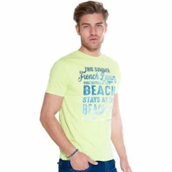 French Denim T-Shirt Summer Beach T-shirts & Polos