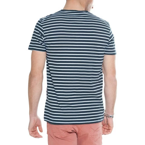 French Denim T-Shirt marin col boutonn? T-shirts & Polos 4 French Denim T-Shirt marin col boutonn? T-shirts & Polos – Image 2