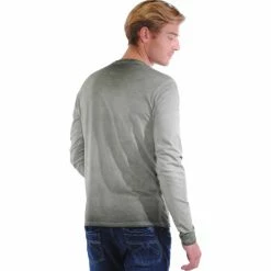 French Denim T-Shirt kaki imprim? t?te de mort T-shirts & Polos -French Denim Soldes 21553896 500 C